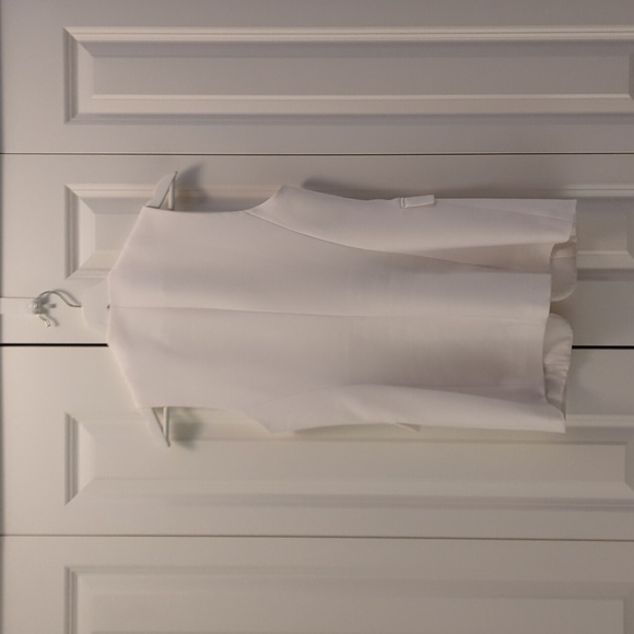 Zara Blazer Vest, Size XS, White - Picture 2 of 5